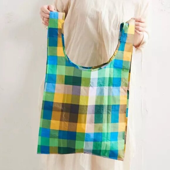 NWOT Standard Baggu - Madras #3 - Picture 1 of 6